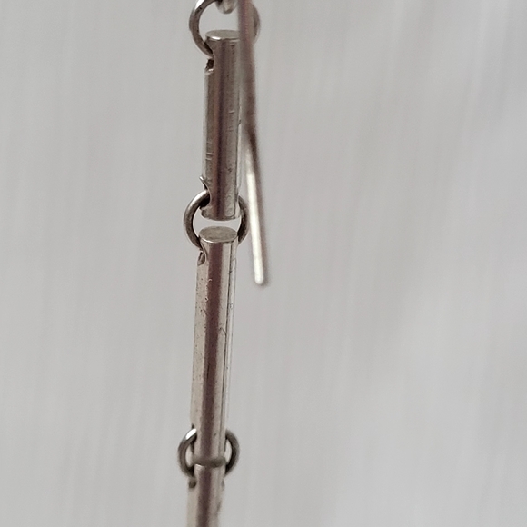 Kendra Scott (Charmian) Amethyst Dichroic Glass Statement Earrings - Picture 13 of 13